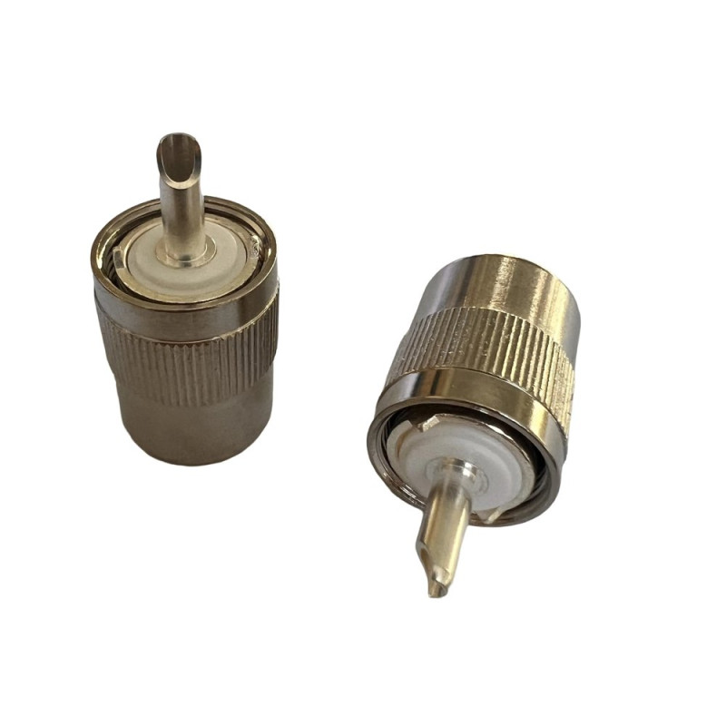 ВЧ роз'єм UHF (PL-259) Male папа PL-J7 для кабелю RG8, RG213, 400