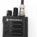Антенный адаптер, переходник BNC-female-moto RF, для раций Motorola DP с кольцом заземления