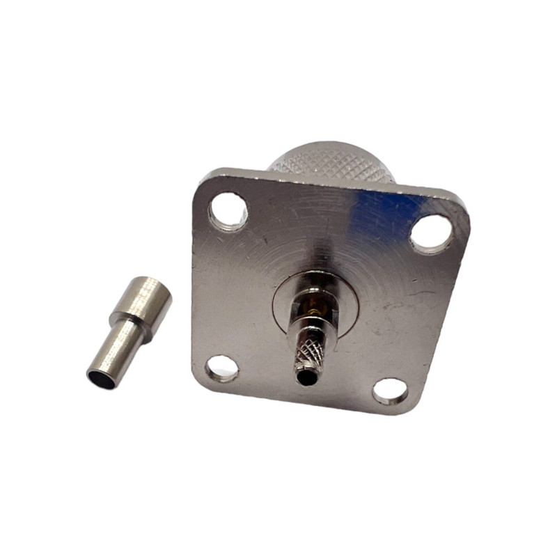 Роз'єм N-Type-Male тато на кабель RG316 фланцевий