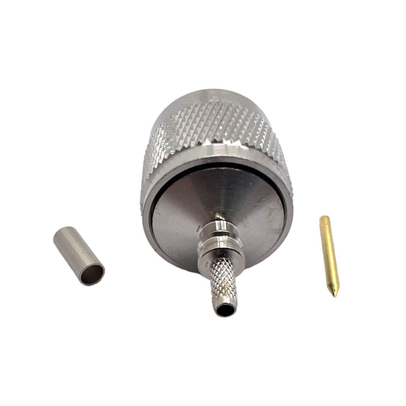 Роз'єм N-Type-Male на кабель RG174 під обжим