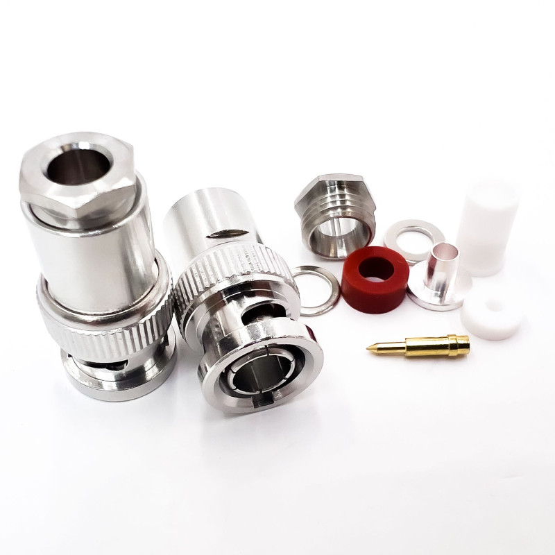 Роз'єм BNC-Male на кабель RG-58 під пайку