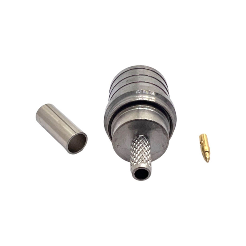 Роз'єм QMA-Male на кабель RG174 під обтиск