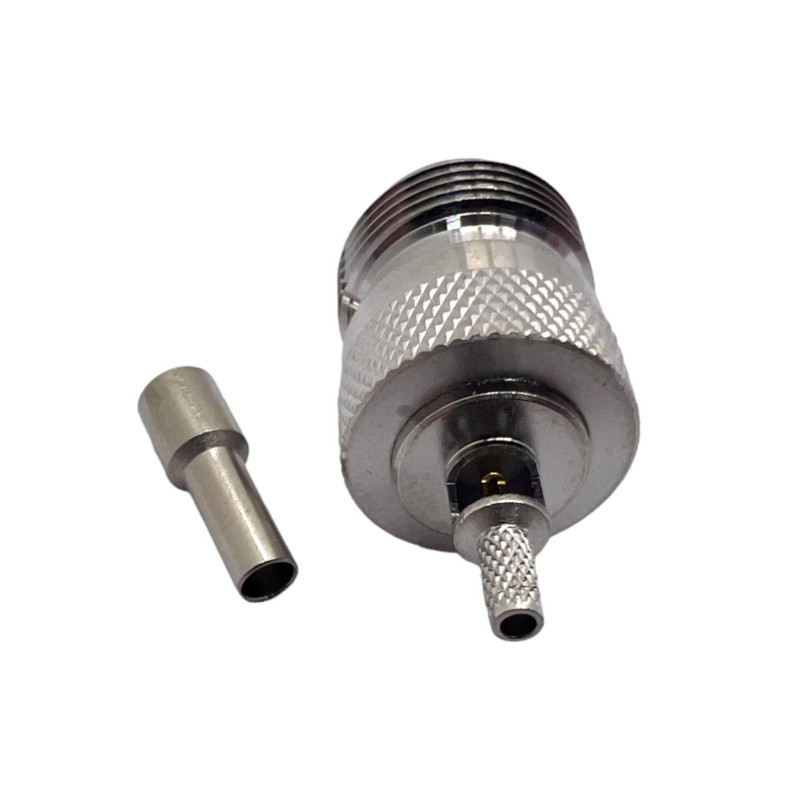 Роз'єм N-Type-Female на кабель RG174 під обтиск