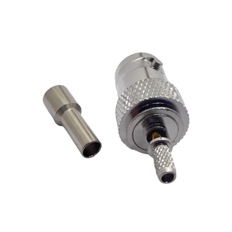 Роз'єм BNC-Female на кабель RG174 під обтиск