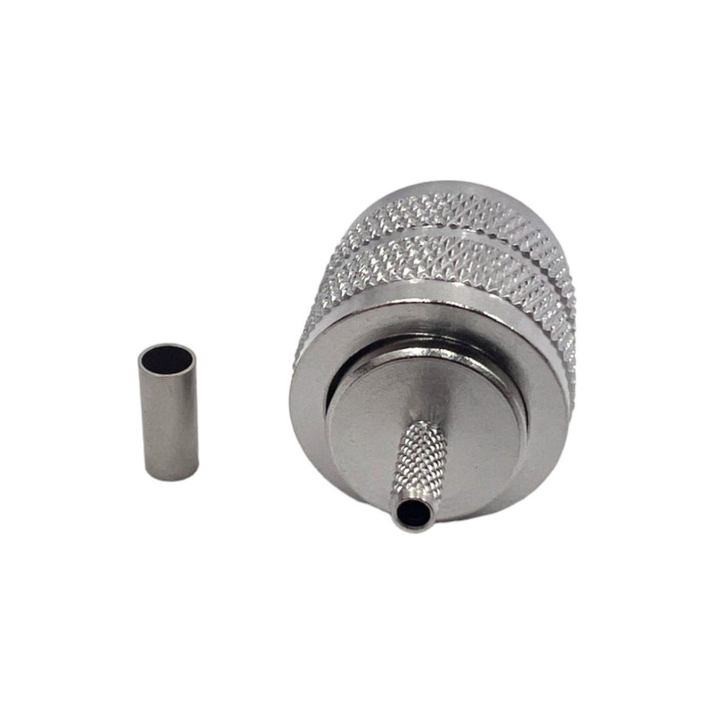 Роз'єм UHF-Male (PL259) на кабель RG316 під обтиск