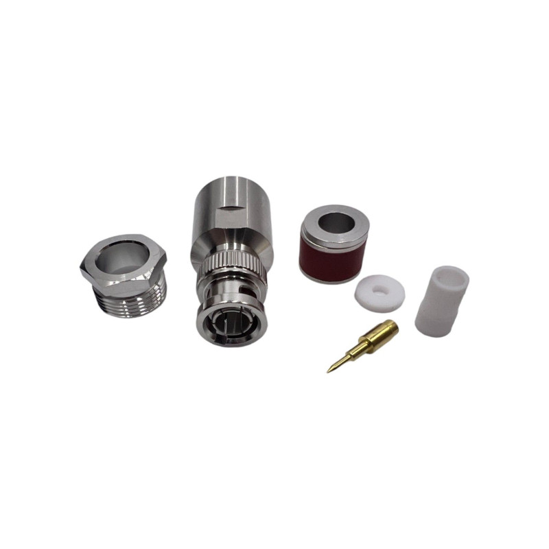 Роз'єм BNC-Male на кабель RG-8/LMR400 під пайку