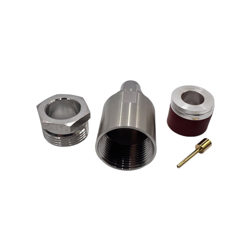 Роз'єм RP-SMA-Male на кабель RG-8/LMR400 під пайку