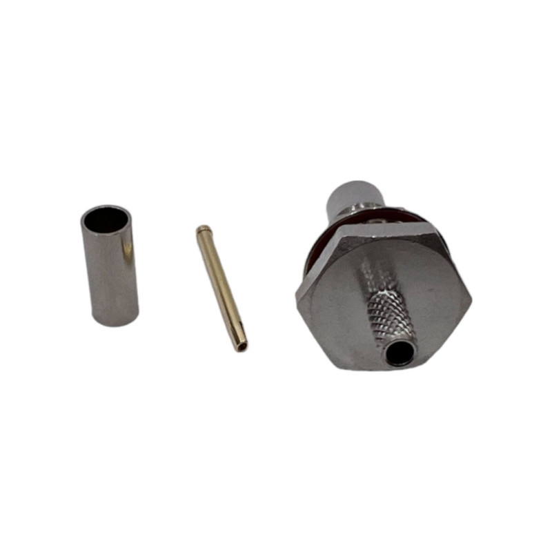 Роз'єм QMA-Female на кабель RG316 під обтиск