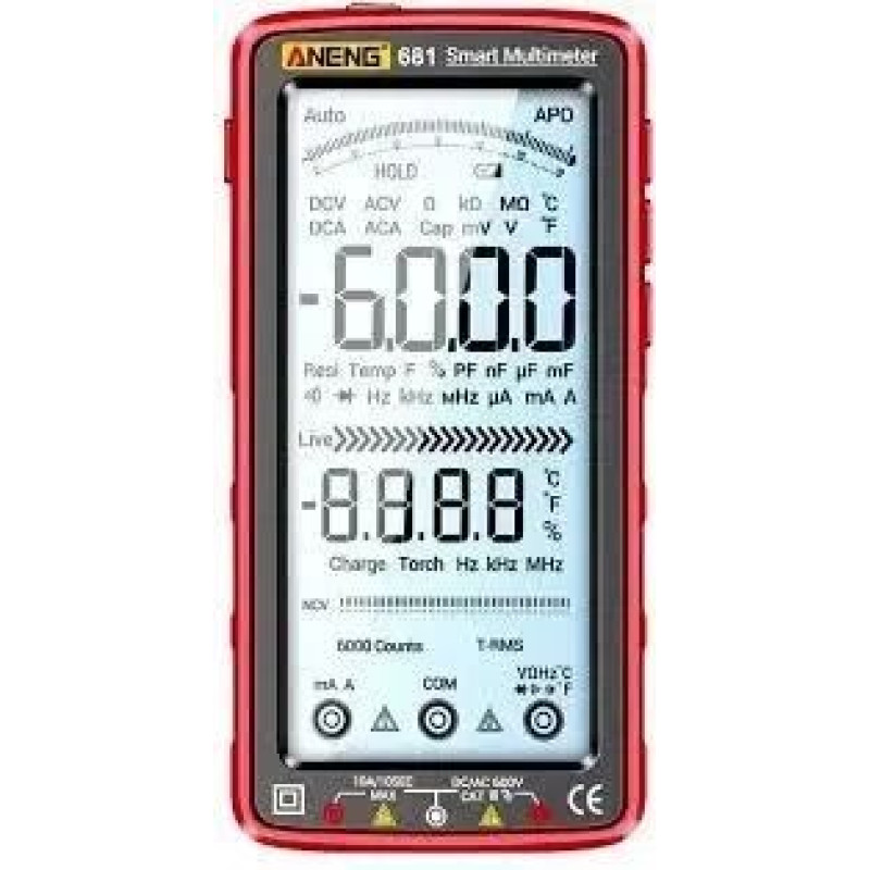 Цифровий Smart мультиметр ANENG 681