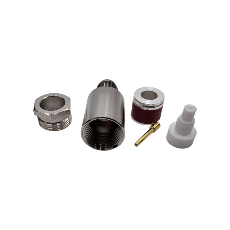 Разъем TNC-Female на кабель RG-8/LMR400 под пайку