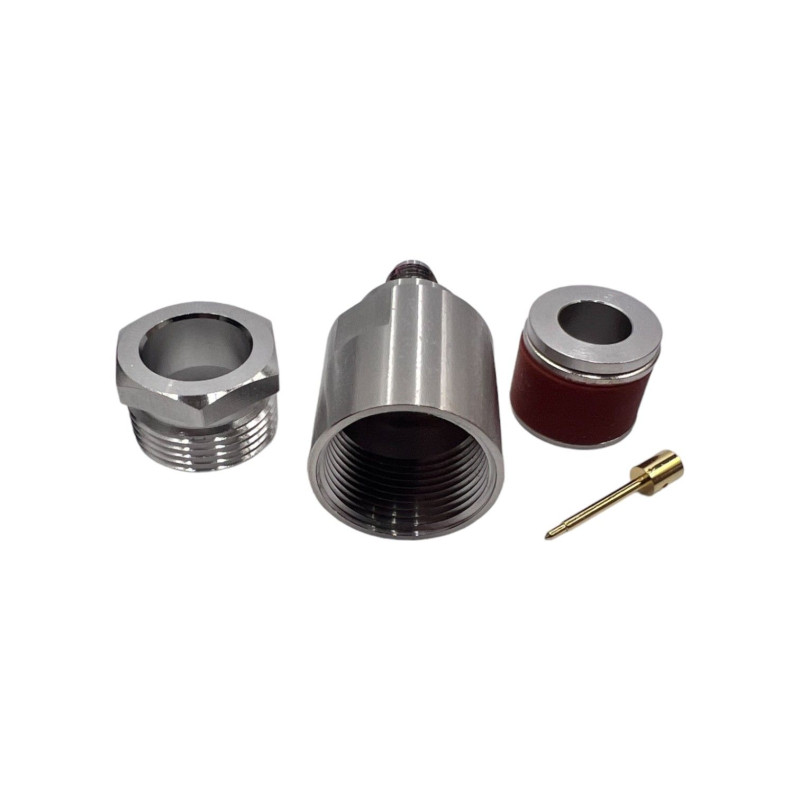 Роз'єм RP-SMA-Female на кабель RG-8/LMR400 під пайку