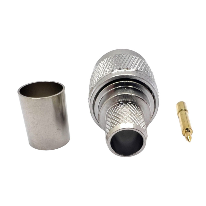 Разъем N-Type-Male на кабель RG-213 под обжим