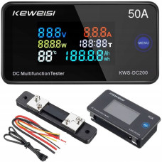 Цифровой ватметр DC 0-200V KWS-DC200-50A Цифровой ватметр DC 0-200V KWS-DC200-50A