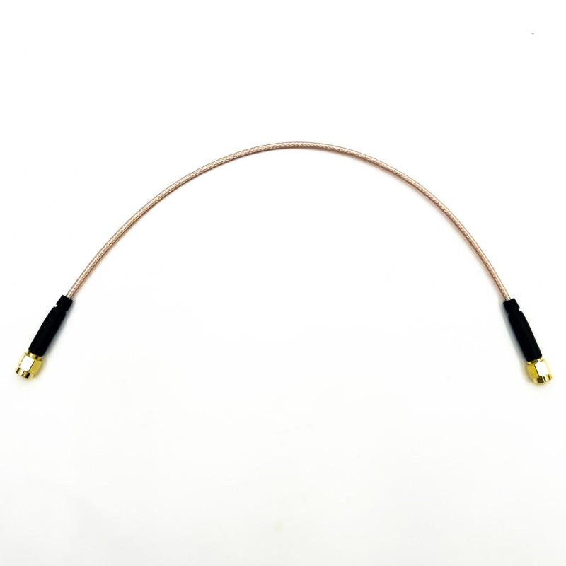 Пігтейл RP-SMA-Male - RP-SMA-Male ВЧ кабель перехідник RG316 довжина 30 см