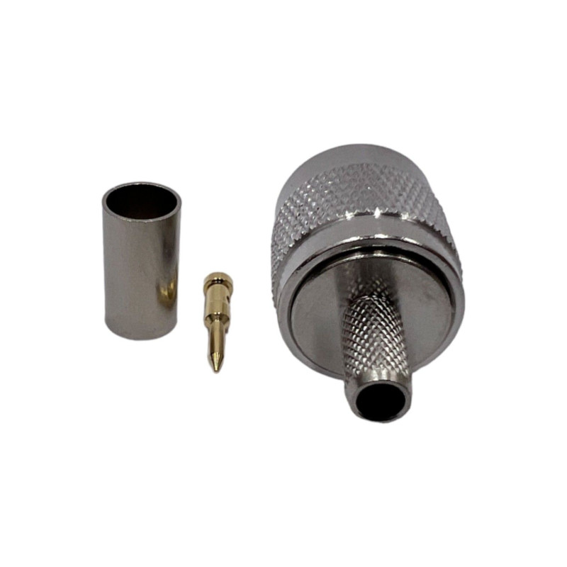 Роз'єм TNC-Male на кабель RG223 під обтиск