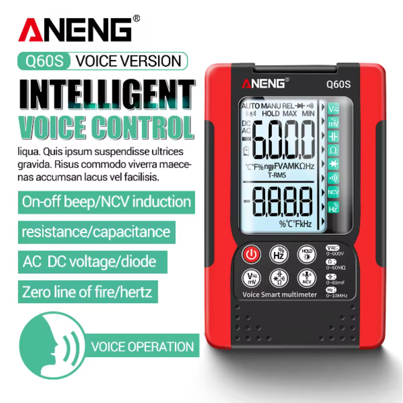 Мультиметр ANENG Q60