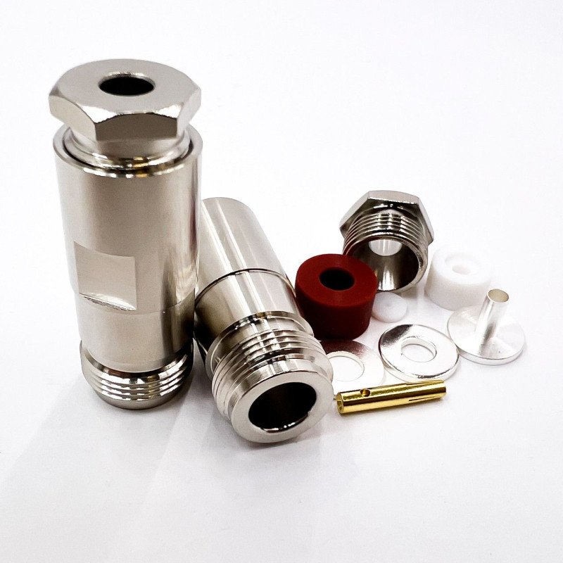 Роз'єм N-Type-Female на кабель RG-58 під пайку