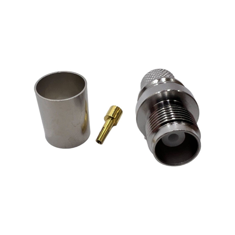 Роз'єм TNC-Female на кабель RG-213 під обтиск