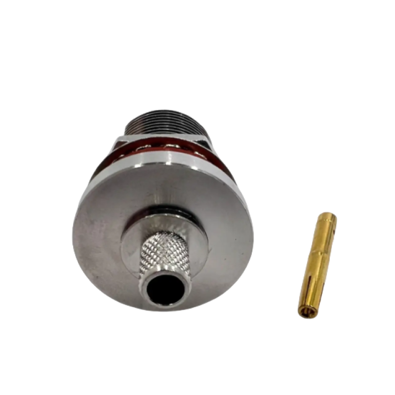 Разъем N-Type-Female-bulkhead мама на кабель LMR-240