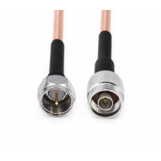 Пигтейл F-Male - N-Type-Male ВЧ кабель переходник RG316 длинна 30 см