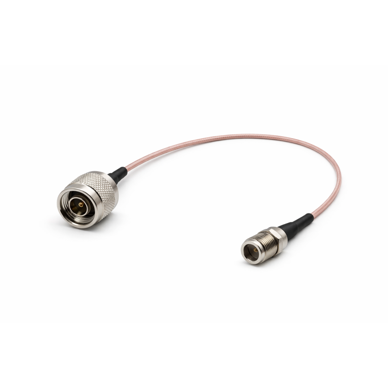 Пигтейл N-Type-Male - N-Type-Female ВЧ кабель переходник RG316 длинна 30 см