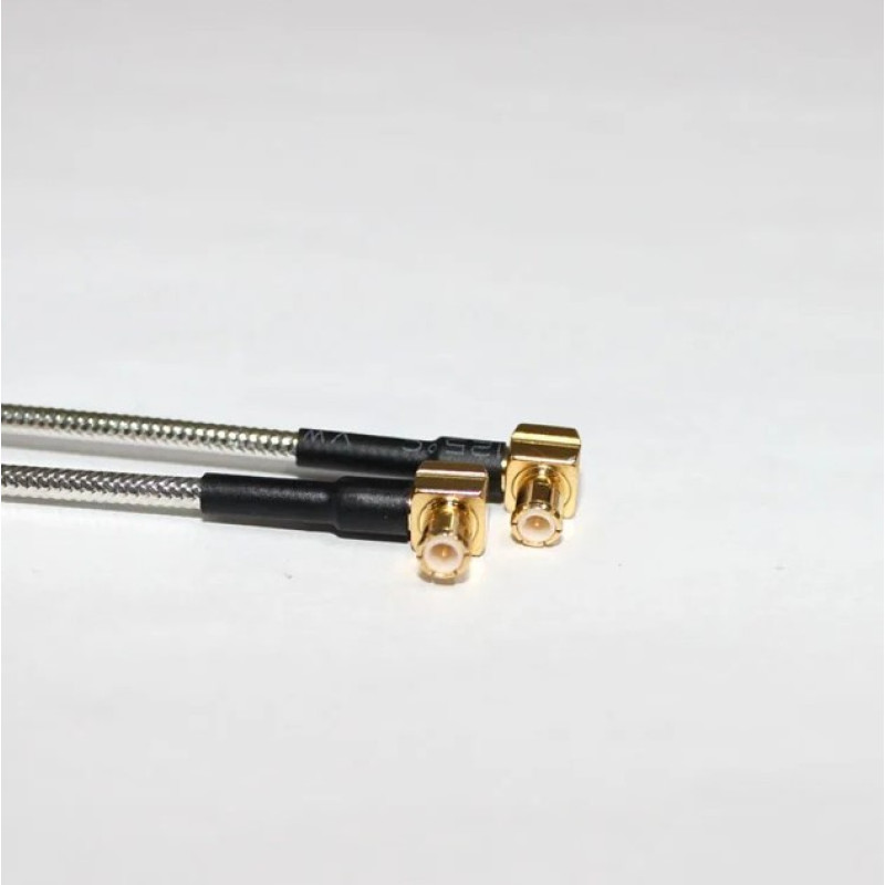 Пігтейл MCX-JWB2, Male папа кутовий, кабель RG405, 15 см