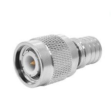 Перехідник TNC-Male - QMA-Male (конектор тато - тато) Перехідник TNC-Male - QMA-Male (конектор тато - тато)