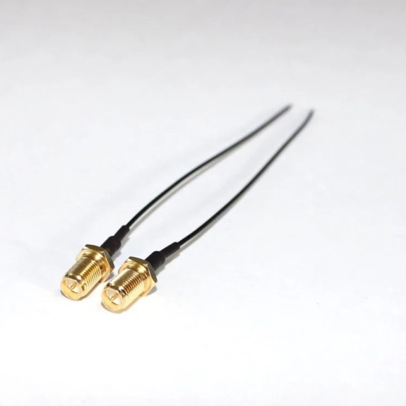 Пігтейл RP-SMA Female, кабель 1.13 мм, 20 см