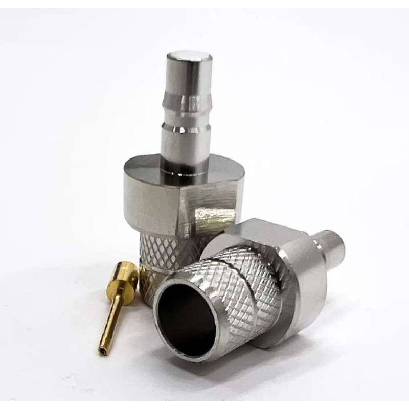 Роз'єм QMA-Female на кабель RG-8/LMR400 під обтиск