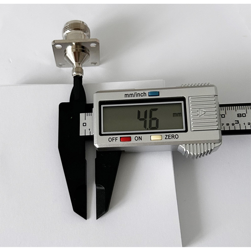 Переходник N-Type-Female - SMA-Female (коннектор мама - мама) фланцевый