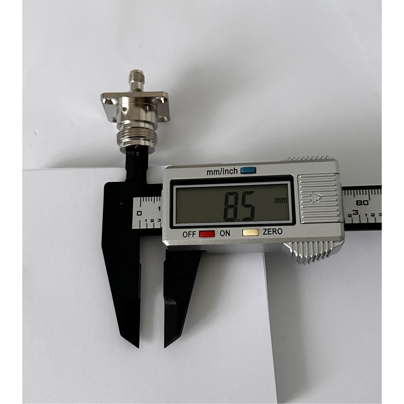 Переходник N-Type-Female - SMA-Female (коннектор мама - мама) фланцевый