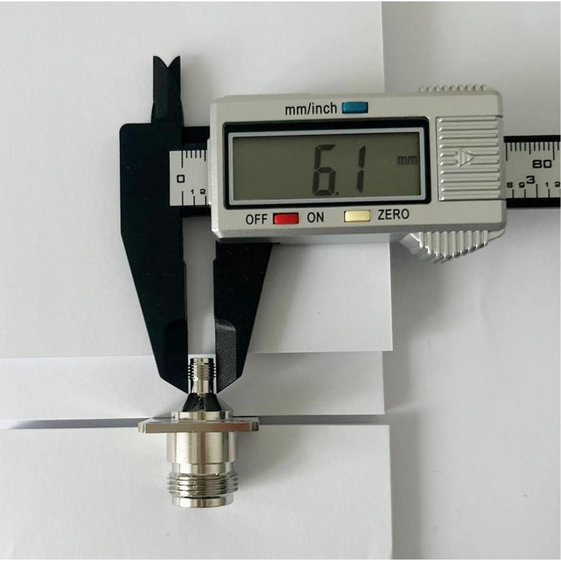 Переходник N-Type-Female - SMA-Female (коннектор мама - мама) фланцевый