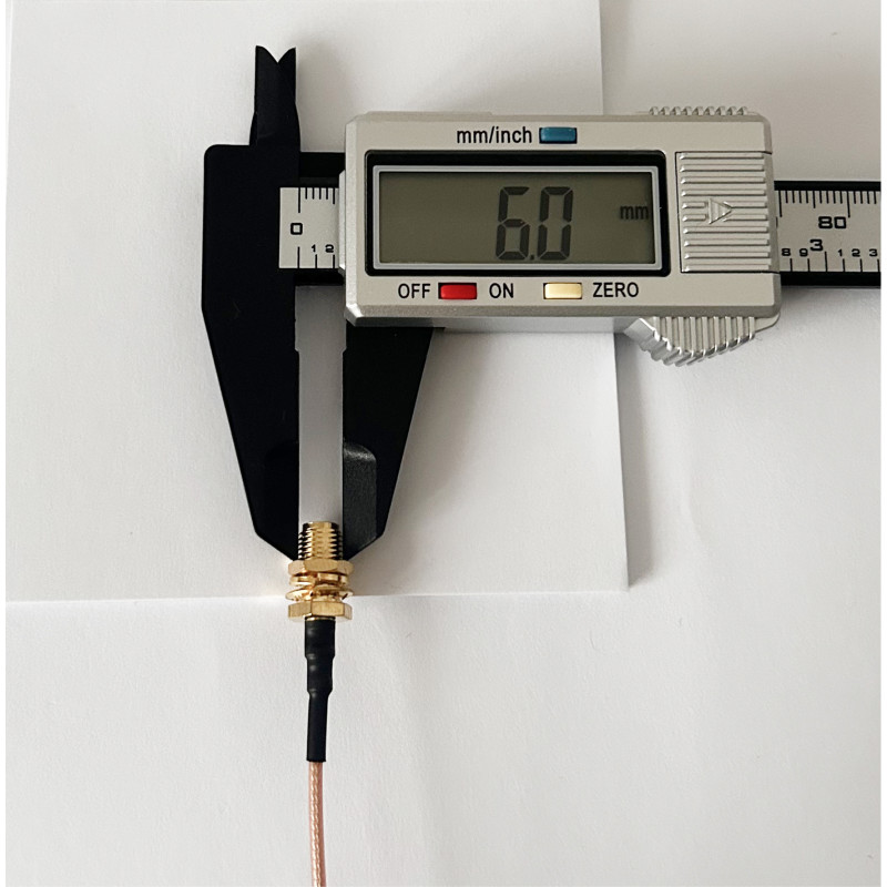 Пигтейл SMA-Female - U.FL ВЧ кабель переходник RG178 10 см