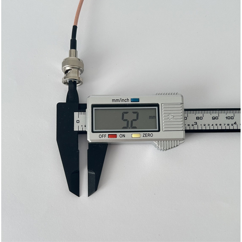 Пигтейл BNC-Male - N-Type-Female ВЧ кабель переходник RG316 длинна 30 см
