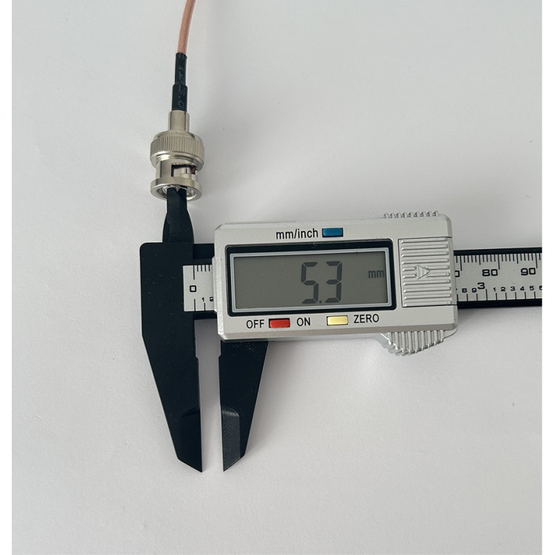 Пігтейл BNC-Male - N-Type-Male ВЧ кабель перехідник RG316 довжина 30 см
