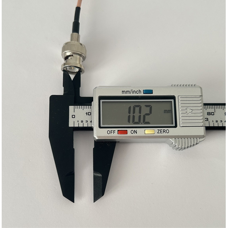 Пигтейл BNC-Male - UHF-Female ВЧ кабель переходник RG316 длинна 30 см