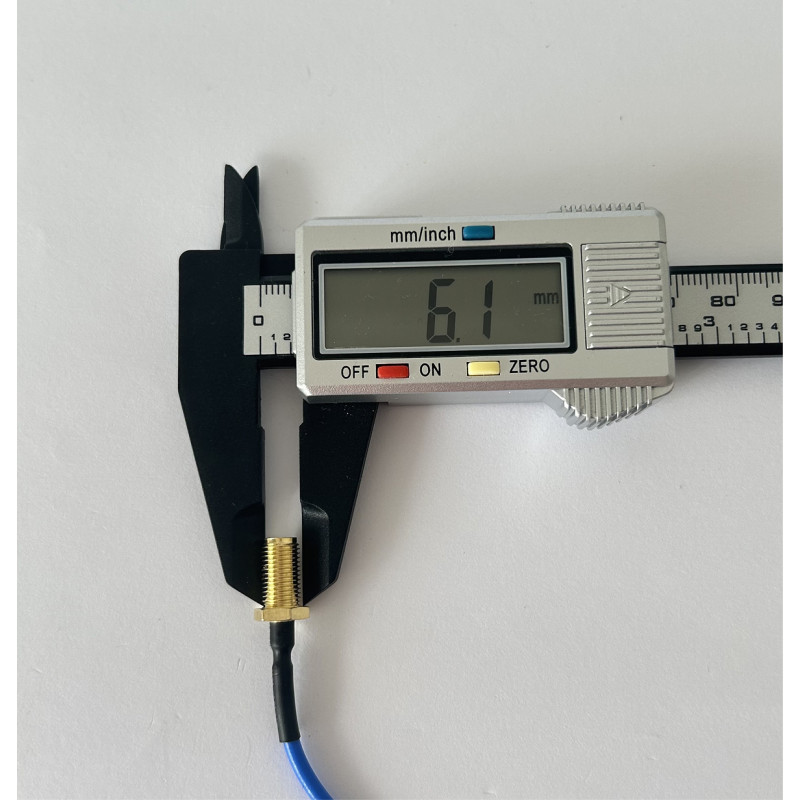 Пигтейл MMCX-Male - SMA-Female ВЧ кабель переходник ss405 10 см