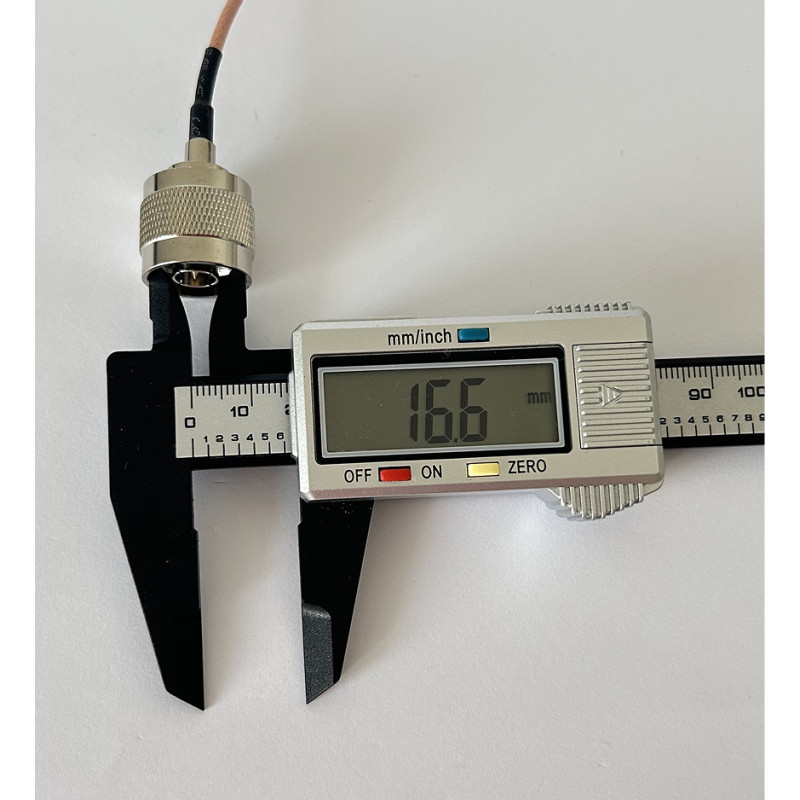 Пігтейл N-Type-Male - BNC-Female ВЧ кабель перехідник RG316 длинна 30 см
