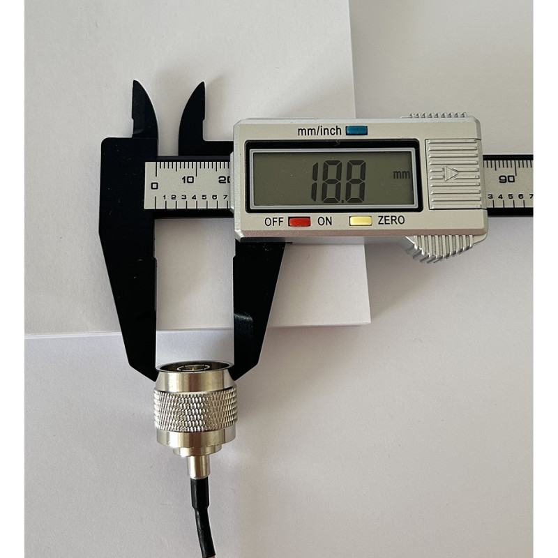 Пігтейл N-Type-Male - BNC-Female ВЧ кабель перехідник RG316 длинна 30 см