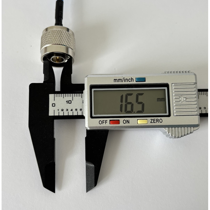Комплект пигтейлов N-Type-Male — N-Type-Male, ВЧ кабель SS402, 50 см — 10 шт.