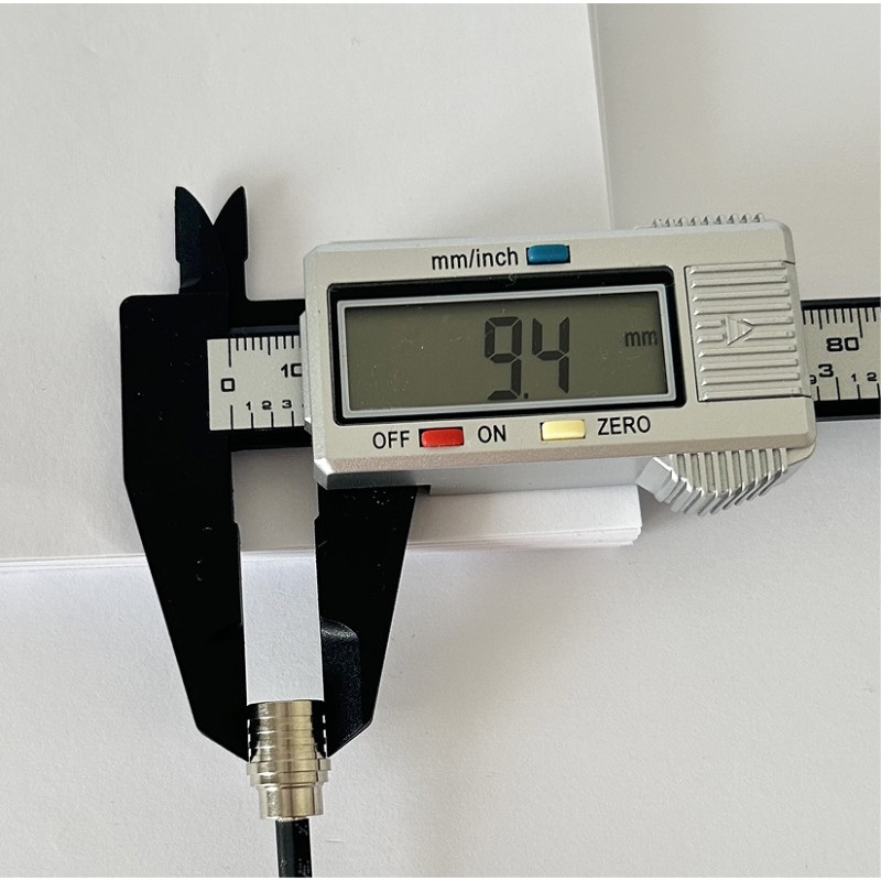 Пигтейл QMA-Male - UHF-Male ВЧ кабель переходник RG316 длинна 30 см