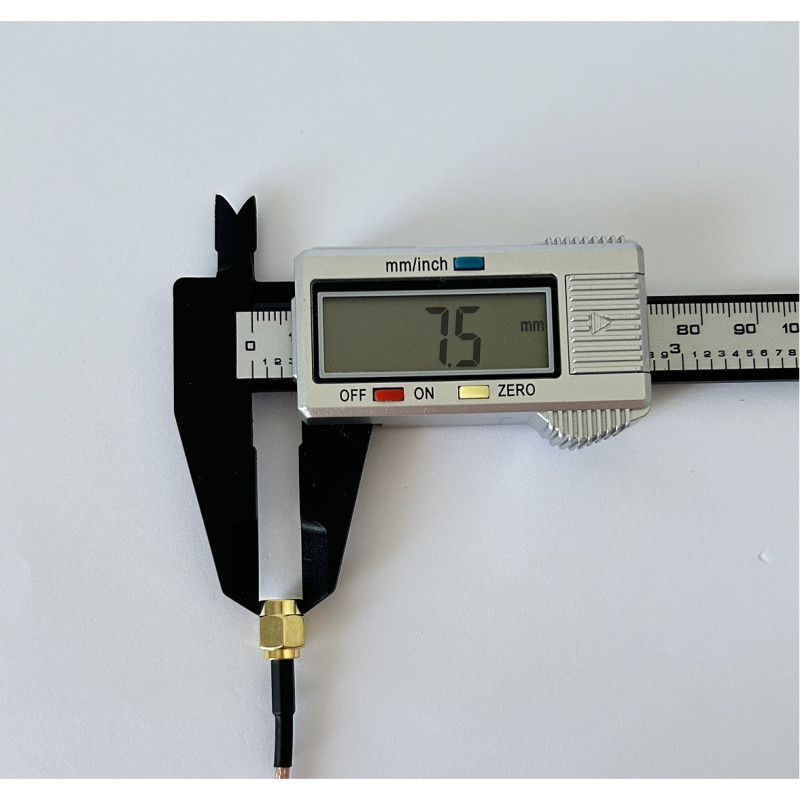 Пигтейл SMA-Male - SMA Female ВЧ кабель переходник RG316 длинна 15 см