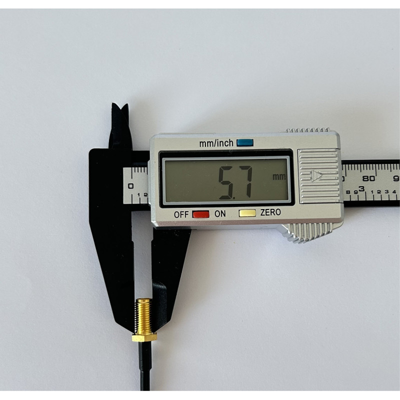 Пигтейл SMA-Male - SMA Female ВЧ кабель переходник RG316 длинна 15 см
