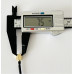 Пігтейл SMA-Male - SMA-Male ВЧ кабель перехідник RG-405 (Semi-Rigid) 30 см