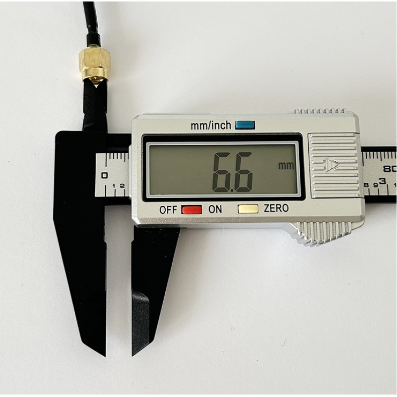 Пігтейл SMA-Male - SMA-Male ВЧ кабель перехідник RG-405 (Semi-Rigid) 30 см