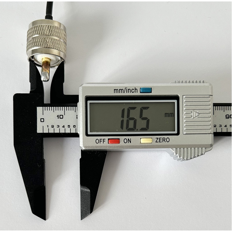 Пигтейл UHF-Male - TNC-Female ВЧ кабель переходник RG316 длинна 30 см