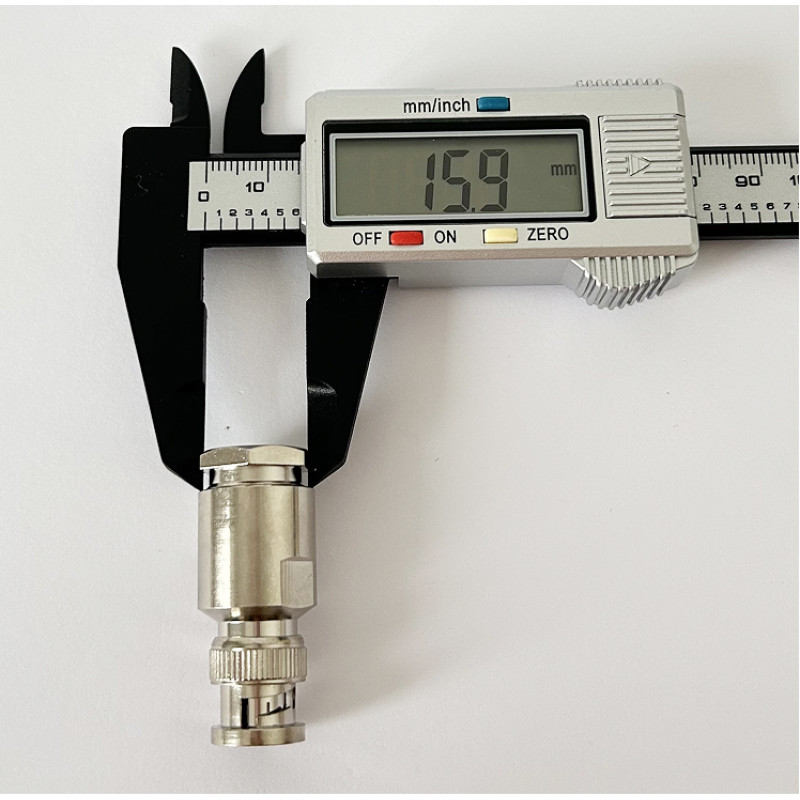 Роз'єм BNC-Male на кабель RG-213 під пайку