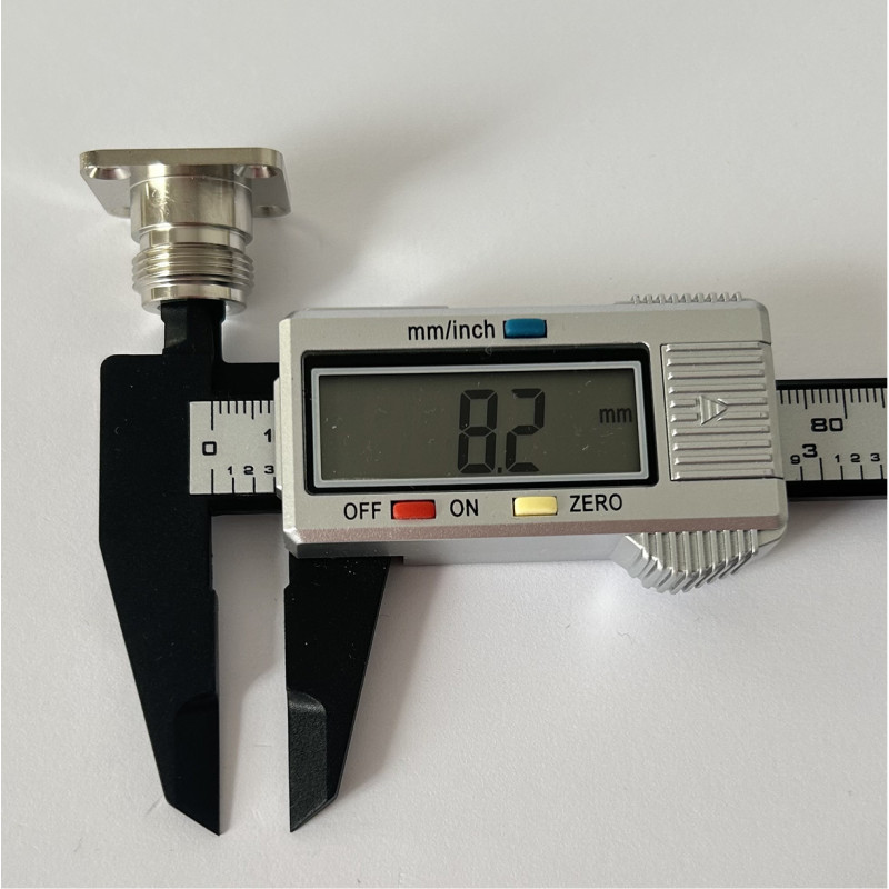 Разъем N-Type-Female мама на кабель RG405 фланцевый