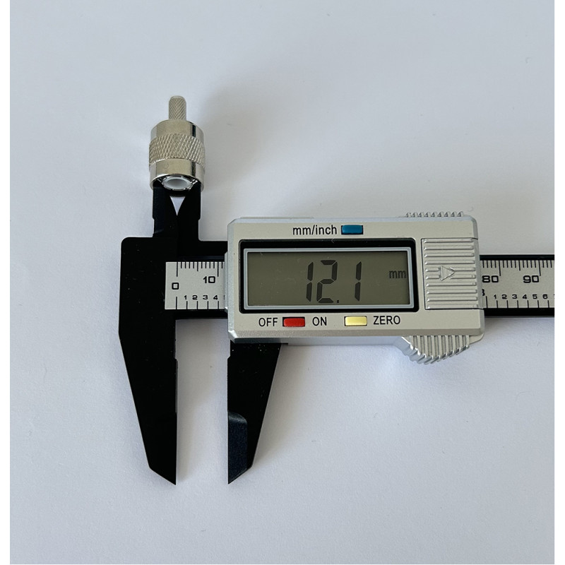 Роз'єм TNC-Male на кабель RG400 під обтиск