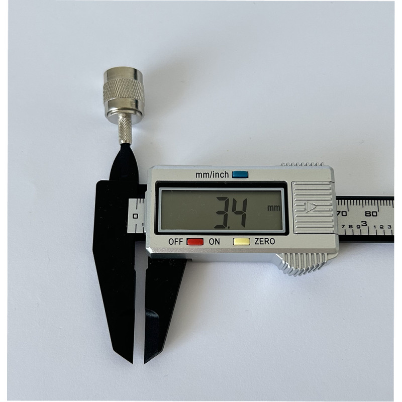 Разъем TNC-Male на кабель RG400 под обжим